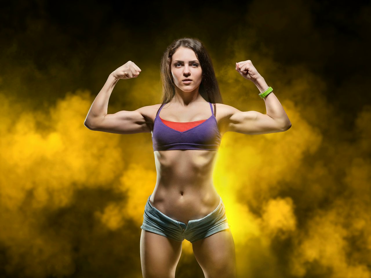 Athletic girls in Lodz